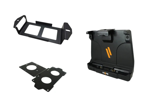 Havis Package - Docking Station For Getac UX10 Tablet With Pass-Thru Antenna Connections & Power Supply Mounting Brackets