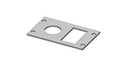 Havis Equipment Bracket For Wide VSW Consoles, Fits Single Lighter Plug & Single USB/Switch