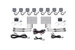 Load image into Gallery viewer, Diode Dynamics Stage Series SXS Rock Light Installer Kit - RGBW M8 (8-pack)