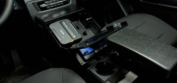 Havis Brother RuggedJet Printer Mount For Ford Interceptor Utility