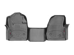 Load image into Gallery viewer, WeatherTech 2017+ Ford F-250/F-350/F-450/F-550 Front FloorLiner-Black(Vinyl Floor Only; Regular Cab)