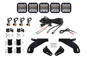 Diode Dynamics 21-22 Ford F-150 SS5 Grille CrossLink Lightbar Kit - Sport - White Combo