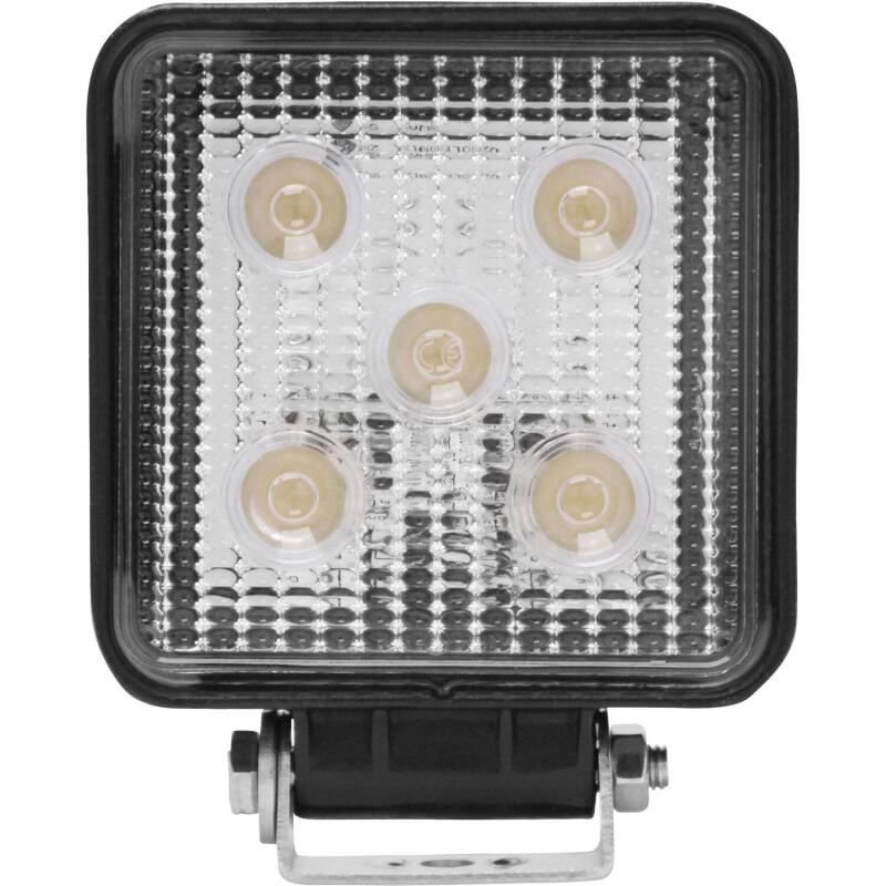 Westin LED Work Utility Light Square 4.5 inch x 5.4 inch Spot w/3W Epistar - Black