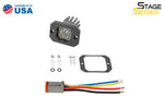 Load image into Gallery viewer, Diode Dynamics Stage Series C1R - White Flood Flush Mount LED Pod (one)