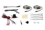 Load image into Gallery viewer, Diode Dynamics RGBW Engine Bay Strip Kit 2pc Multicolor