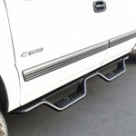 Load image into Gallery viewer, Westin 99-13 Chevrolet Silverado 1500 (Ext. Cab) Outlaw Drop Nerf Step Bars - Textured Black