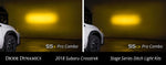 Load image into Gallery viewer, Diode Dynamics 18-21 Subaru Crosstrek Sport SS3 LED Ditch Light Kit - Yellow Combo