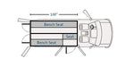 Load image into Gallery viewer, Havis Prisoner Transport Insert 100&quot;  3 Compartment(s)
