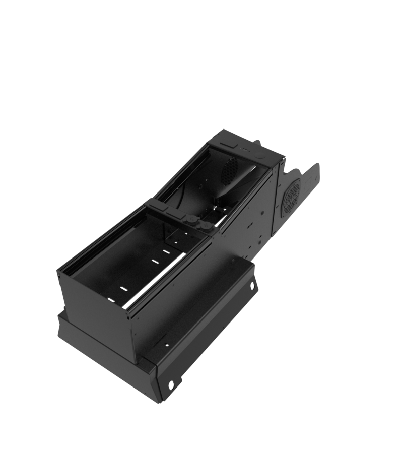 Havis Vehicle-Specific 22" Angled Console for 2025 Chevrolet Tahoe Police Pursuit Vehicle