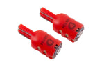 Load image into Gallery viewer, Diode Dynamics 194 LED Bulb HP5 LED - Red Short (Pair)