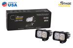 Load image into Gallery viewer, Diode Dynamics Stage Series 2 In LED Pod Sport - White Flood Standard RBL (Pair)
