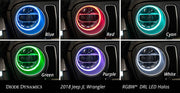 Diode Dynamics 18-21 Jeep JL Wrangler/Gladiator RGBW HD LED Halos