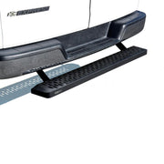 Westin Ford Transit Van 150/250/350 (Single 54in. Pass Door) Grate Steps Running Boards - Tex. Blk