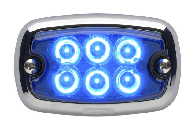 Whelen M2 Super LED Chrome Flange