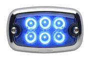 Whelen M2 Super LED Chrome Flange
