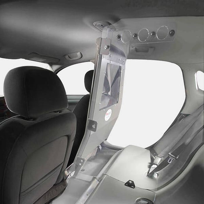 ProGard Single Compartment, Pro-Cell, Partition, w/ Passenger Side Only Outboard Seat Belts