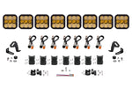 Load image into Gallery viewer, Diode Dynamics SS5 Sport Universal CrossLink 8-Pod Lightbar - Yellow Combo