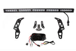 Load image into Gallery viewer, Diode Dynamics 18-21 Jeep JL Wrangler/Gladiator SS30 Bumper Bracket Kit - White Driving (Single)