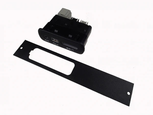 Havis 1-Piece Equipment Mounting Bracket, 1.5" Mounting Space, Fits OEM AUX Input Module For 2014-2023 Dodge Charger