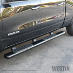 Load image into Gallery viewer, Westin 19-21 Ram 1500 Crew Cab PRO TRAXX 6 Oval Nerf Step Bars - Black