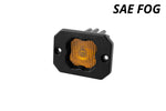 Load image into Gallery viewer, Diode Dynamics Stage Series C1 LED Pod - Yellow SAE Fog Flush ABL Each