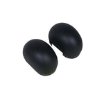 Load image into Gallery viewer, Westin Platinum 4 Oval 4 in Tube Step End Cap Kit - Black