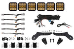 Load image into Gallery viewer, Diode Dynamics 17-20 Ford Raptor SS5 Grille CrossLink Lightbar Kit - Yellow Pro Combo