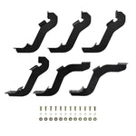 Load image into Gallery viewer, Westin 19-22 Ford Ranger SuperCrew/SuperCab Premier Oval Nerf Step Bar Mount Kit - Blk
