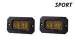 Load image into Gallery viewer, Diode Dynamics Stage Series 2 In LED Pod Sport - Yellow Flood Flush ABL (Pair)