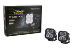 Load image into Gallery viewer, Diode Dynamics SS3 Sport RBL - White Flood Standard (Pair)