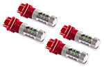 Load image into Gallery viewer, Diode Dynamics 07-13 GMC Sierra 1500 Rear Turn/Tail Light LED 3157 Bulb XP80 LED - Red Set of 4