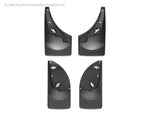 Load image into Gallery viewer, WeatherTech 08-10 Ford F250/F350/F450/F550 No Drill Mudflaps - Black