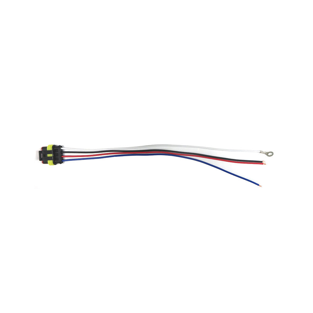 Abrams 4 Pin Straight Angle AMP Connector