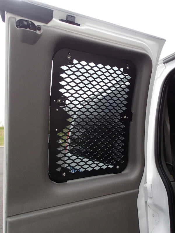 Havis Window Guard Kit, Interior-Mount for 1997-2025 Chevrolet G-Series Extended Length Van With Dual Swing Out Side Doors,15 Passenger, 8 Windows