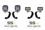 Load image into Gallery viewer, Diode Dynamics 10-21 Toyota 4Runner SS3 LED Ditch Light Kit - Pro White Combo