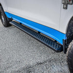 Load image into Gallery viewer, Westin Grate Steps Running Boards 90 in - Textured Black