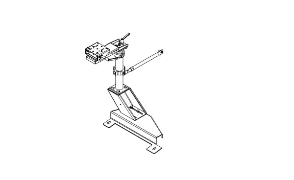 Havis Standard Pedestal Mount Package For 2015-2025 Ford Transit