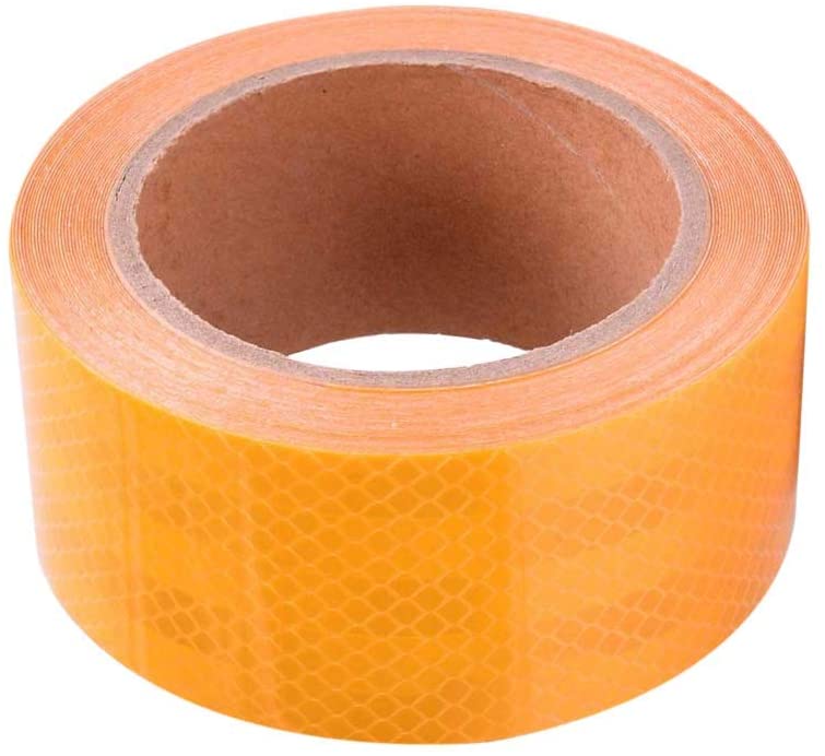 Abrams, 2" in x 30' ft Diamond, Pattern Trailer Truck Conspicuity DOT Class 2 Reflective Safety Tape
