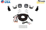 Load image into Gallery viewer, Diode Dynamics 2022+ Ford Maverick, C2 Sport Stage Series Ditch Light Kit White Combo