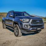 Load image into Gallery viewer, Westin 2005-2018 Toyota Tacoma Double Cab R5 Nerf Step Bars - Black
