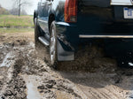 Load image into Gallery viewer, WeatherTech 07 GMC Sierra No Drill Mudflaps - Black
