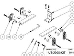 Load image into Gallery viewer, Havis UT-2000 Series Adapter Lug Kit For Panasonic CF20 or Lenovo Helix
