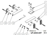 Havis UT-2000 Series Adapter Lug Kit For Panasonic CF20 or Lenovo Helix