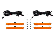 Diode Dynamics 2024 GMC Sierra/Canyon LED Sequential Sidemarkers - Amber