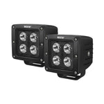 Load image into Gallery viewer, Westin HyperQ LED Auxiliary Lights 3in x 3in cube 20w Flood - Black