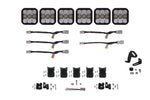 Load image into Gallery viewer, Diode Dynamics SS5 Pro Universal CrossLink 6-Pod Lightbar - White Combo