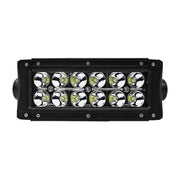 Westin EF2 LED Light Bar Double Row 6 inch Spot w/3W Epistar - Black