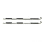 Load image into Gallery viewer, Westin 2015-2018 Chevy Silv 2500/3500 Crew Cab (8 ft Bed) Platinum 4 Oval WTW Nerf Step Bars - SS