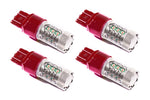 Load image into Gallery viewer, Diode Dynamics 7443 LED Bulb XP80 LED - Red Set of 4