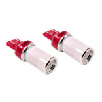Load image into Gallery viewer, Diode Dynamics 7443 LED Bulb HP48 LED - Red (Pair)